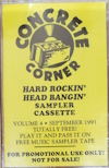 Hard Rockin' Head Bangin' Sampler Cassette Volume 4 September '91