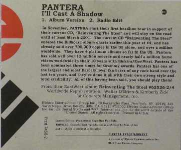 Pantera - I'll Cast a Shadow