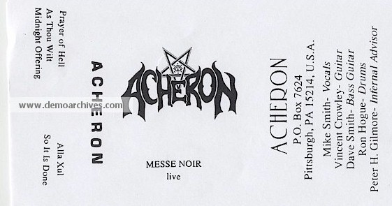Acheron - Messe Noir (demo)