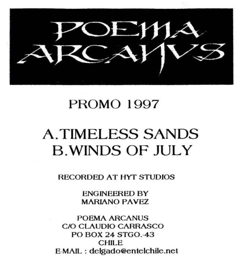 Poema Arcanus - Promo