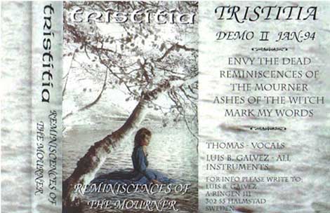Tristitia - Reminiscences Of The Mourner (demo)
